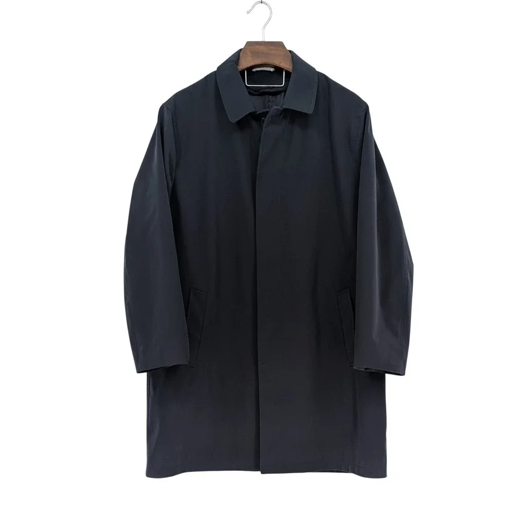Joseph Abboud Navy Overcoat w/ Removable Liner | 48 Long | Like New